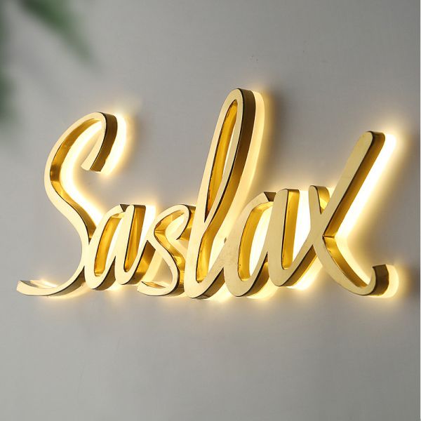 Channel LED Backlit Signage