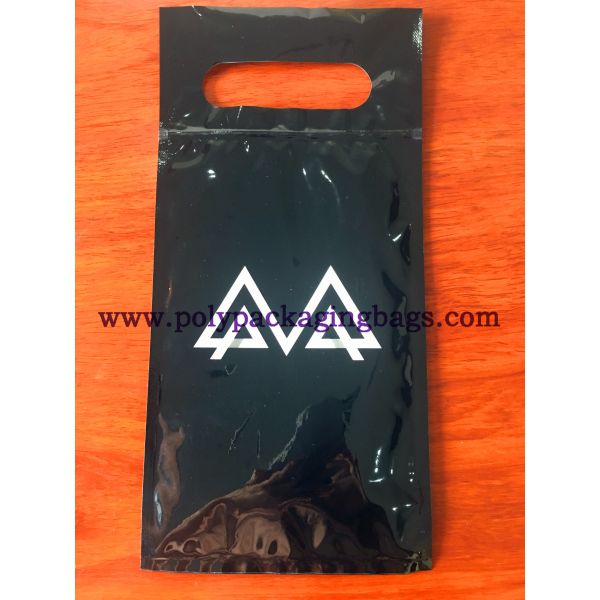 Ziplock Cigar Humidifier Packaging Bag With Diameter 10mm Hang Hole