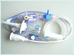 Buy cheap Edward Connector Ibp Transducer Invasive Blood Pressure Cable Ethylene Oxide Sterilization product