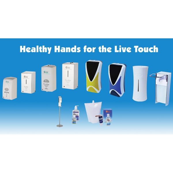 Wall Mounted Touchless Hand Sanitizer Dispenser 1000ml Low Power Consumption