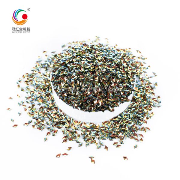 Multicolor Makeup Diamond Glitter Dust Pigment 3D Prismatic Star Chunky Shiny Powder