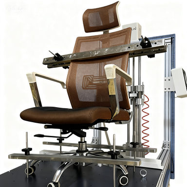 Office Furniture Chair Integrated Seat Surface and Backrest Durability Testing Machine and Backrest Strength Testing Machine
