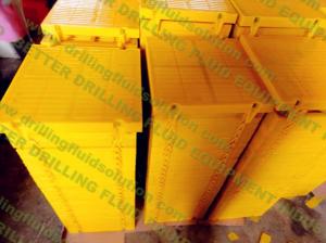 Buy cheap Polyurethane Screen Panel Shale Shaker Screens Yellow Red Green Blue Color for different working temperature product
