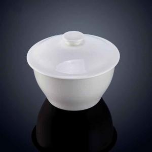 China Custom ceramic Soup Bowl With Cover from Chinese for home hotel use on sale