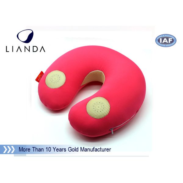 Natural Music Sound Vibrating Massage Neck pillow with speaker , Memory Foam materials