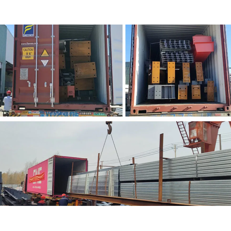 Easy Disassembly Good Ventilation Prefabricated Steel Structure Chicken Shed Poultry House