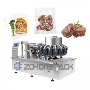 China Automatic Rotary Vacuum Packaging Machine For Food Fish Aberdeen Packaging on sale