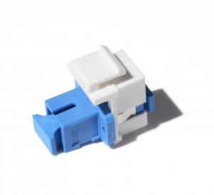 Buy cheap ABS Housing Fiber Optic Keystone Coupler Jacks Inserts Modules ROHS Approval product