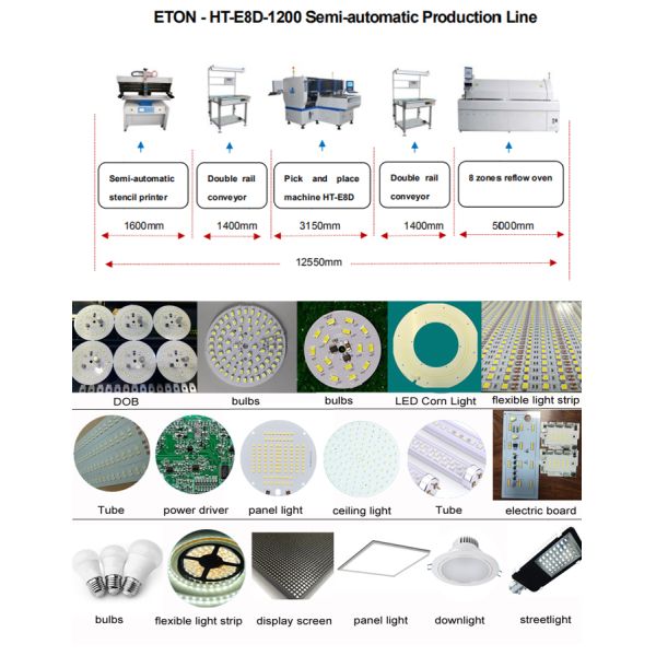 High Speed Pick And Place Machine 80000CPH PCB Mounting Machine