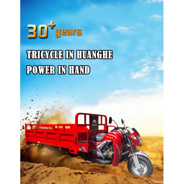 150cc 3-Wheel Cargo Motorcycle with 800kg Capacity
