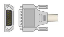 Spacelabs SL6 Ecg Monitor Cable Banana AHA Solid Conductor Type