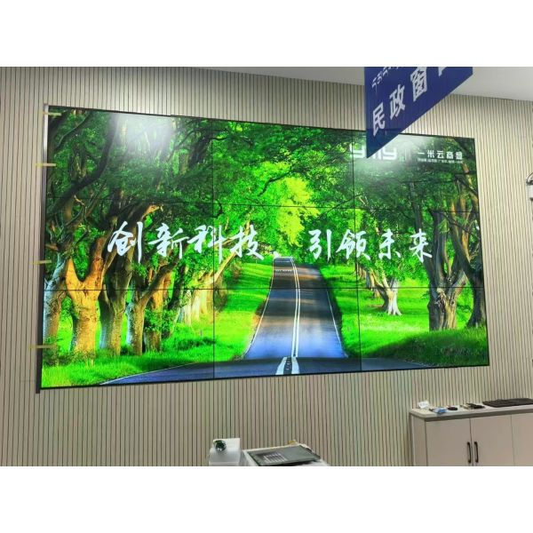 Indoor Lcd Splicing Screen Video Wall Advertising Display LCD Advertising Screens Ips Panel Conferences Subway Shoppingmall