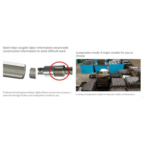Structural Threaded Bar Connectors / Couplers Safe Operation D12MM - D50MM