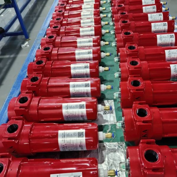 Cartridge Filter Compressed Air Filter Element for Optimal Pressure Loss About 0.25 Bar