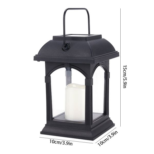 ROHS IP44 Hanging LED Candle Light 5.9 Inch For Patio Garden
