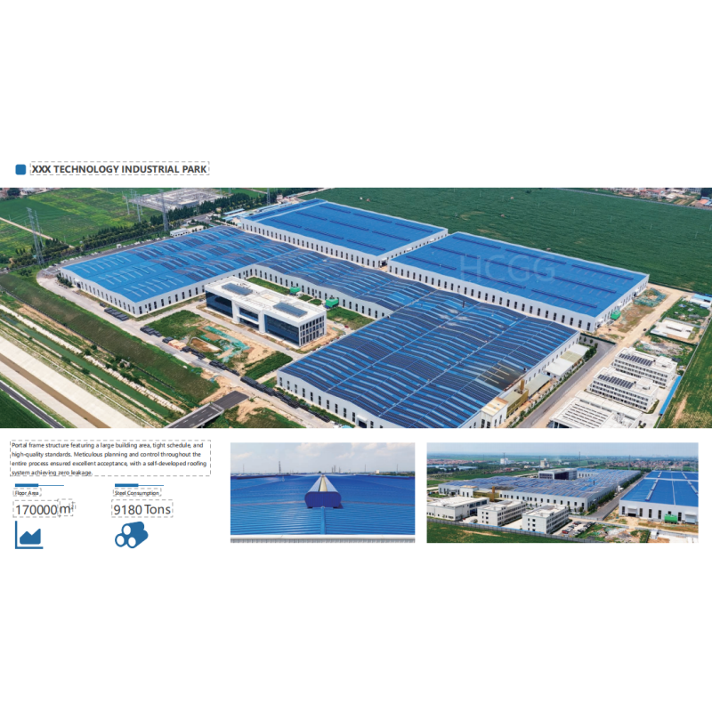 Weather Resistant Steel Structure Building Warehouse Fast Install Custom Dimensions