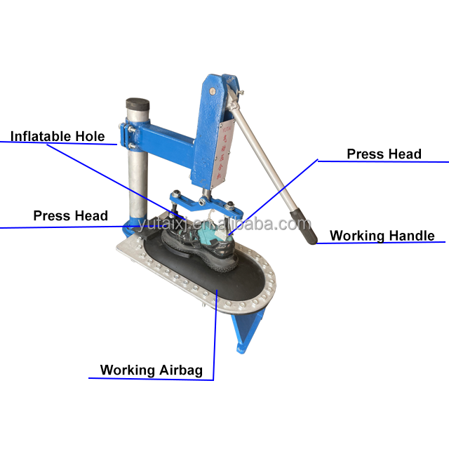 220V Small Manual Air Press Sole Attaching Machine For Precise Sole Attachment