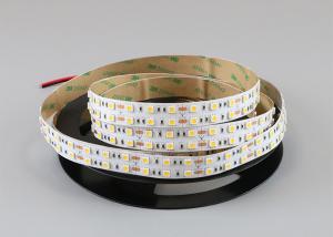 China Warm White LED Flexible Strip Lights , Flexible Waterproof Led Strip on sale