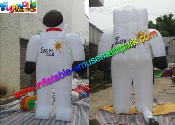 Quality Popular Inflatable Astronaut Model , Advertising Inflatable Spaceman Customized for sale