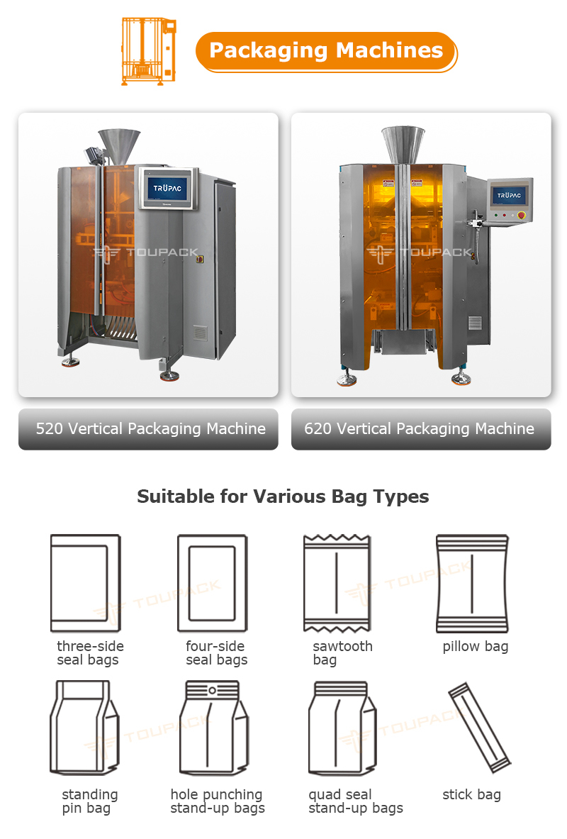 High Speed Automatic Weighing Packing Machine For Snacks Nuts Granules 5-200g With Digital Sensor 20-200 Bags/Min Food Packaging Solution