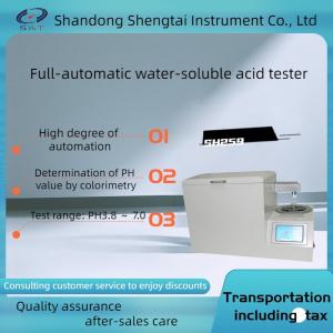 Buy cheap SH259B Fully automatic water-soluble acid analyzer colorimetric method for measuring pH value product