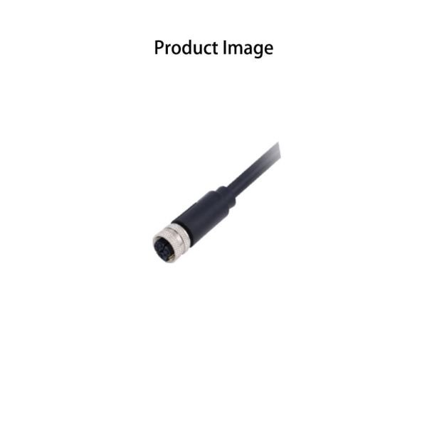 8 Pin M12 Cable Assembly Extension Cable Connector Male Plug