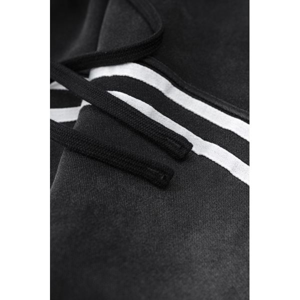 Men's Heavyweight Canvas Mid Sweatpants Breathable Waterproof Elastic Korean Style Washed Comfortable Loose Fit for Casual Daily