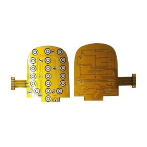 Buy cheap FCCL 105um Copper ENIG Flexible Printed Circuit Board product