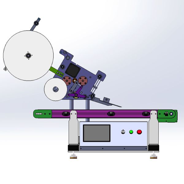 Flat Surface Automated Labeling Systems Applicator Machine ODM