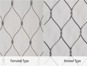 Buy cheap SS304 Grade Stainless Steel Wire Rope Mesh Wire Mesh 7 × 19 Type Prevent Suicide product