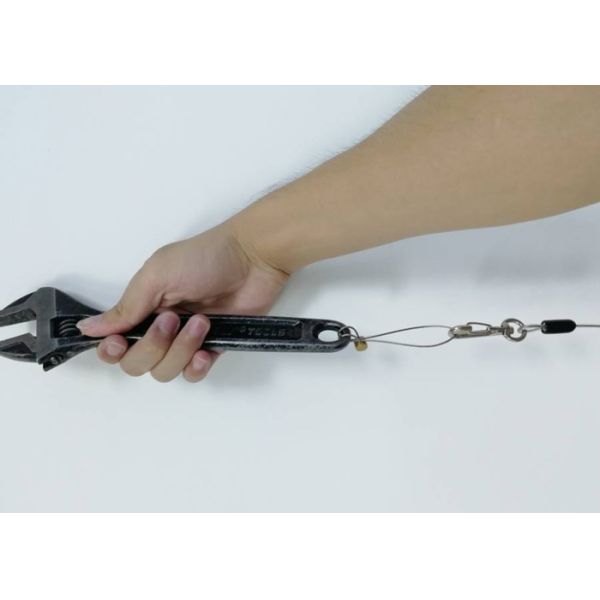 100cm 7x7 Coated PU Extension Spring Safety Cable