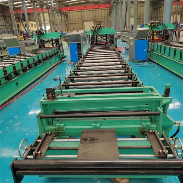 Customized Aluminum Colored Glaze Steel Metal Sheet Glazed Tile Making Roll Forming Machine