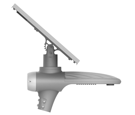 Auto Intensity Control Solar Powered LED Street Lights IP67 Waterproof Wide Lighting Angle