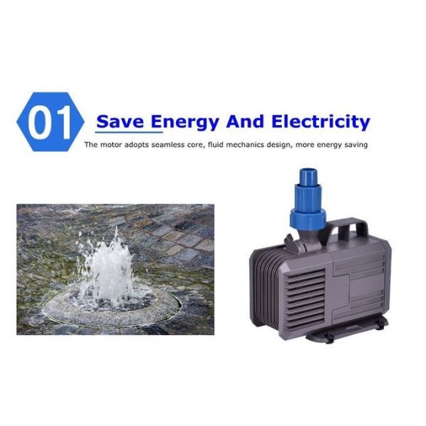 FS-6 Series Outdoor Submersible Pump For Hydroponics ABS Plastic Shell