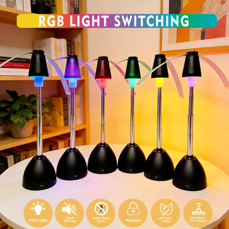 Rechargeable Anti Fly Table Fans