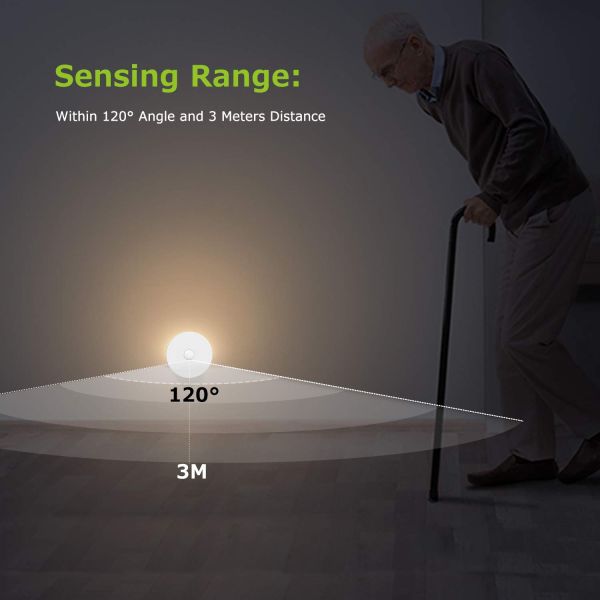 LED Motion Sensor Light, USB Rechargeable Stick On USB Rechargeable Motion Sensor Light