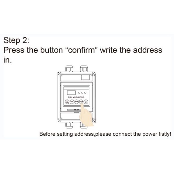 1-100m LED Control Distance LED Pool Light Controller , AC 12V RGBW LED Amplifier