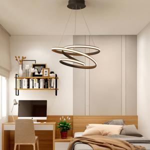 Buy cheap Modern Aluminum Ring LED Lighting Chandeliers For Living Room Bedroom product