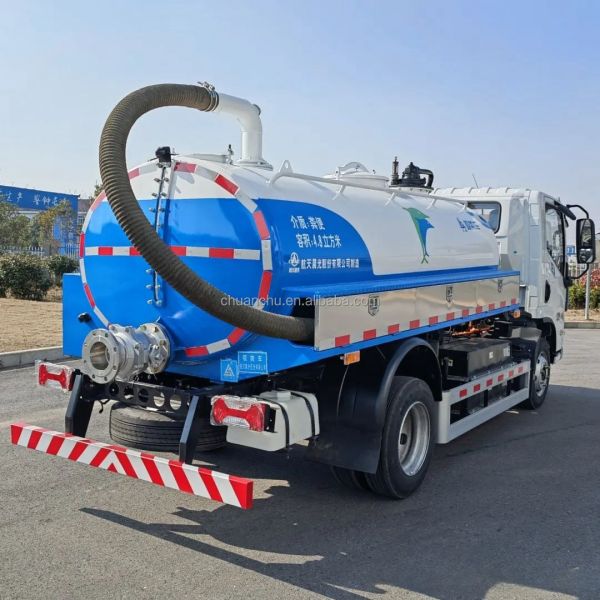 Special Electric Septic Tank Pumping Truck for Custom's Requirement and Customized Design Options