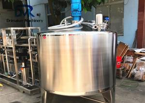 China SUS 304 Liquid Process Equipment Juice Beverage Mixing  Blending Tank on sale