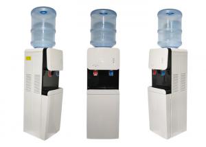China 3/5 Gallon Bottled Water Dispenser 105L, compressor cooling, free-standing, modern classic design on sale