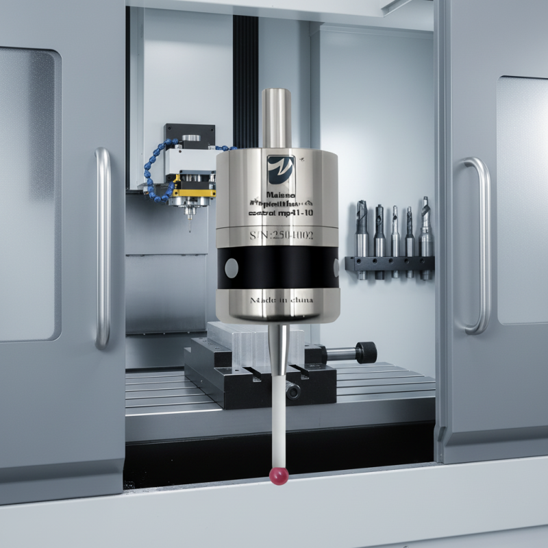 Makinopc MP41-10 Manual 3D Edge Finder CNC Machine Tool Photoelectric Probe Machining Center Probe Concentric Adjustment Rod