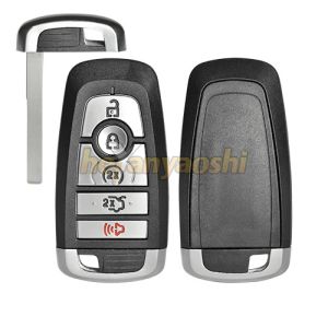 Buy cheap Ford 5Buttons Smart Key Shell with Emergency Key Insert from wholesalers