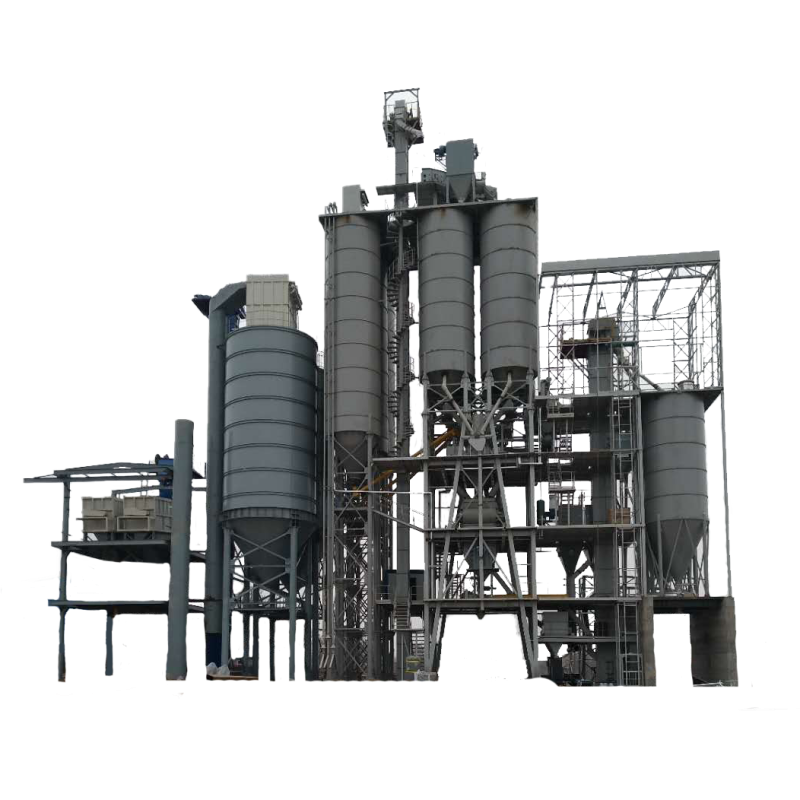 Fully Automatic Dry Powder Mortar Production Line Mixing To Packing Quick Install Type