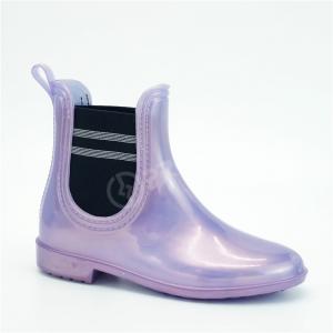 Buy cheap Anti Brasion PVC Rain Boots , BSCI Ankle Martin Boots product