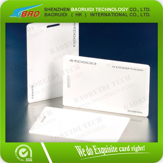 bank white pvc plastic cards