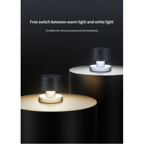 Night Light Wireless Charger 15W Charger With Type C Port And Mushroom Design