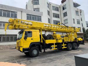 Buy cheap 300m Borehole Drilling Rig Howo 6x4 Truck Chassis Rotary Table Type product
