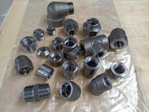 China 3000lbs 6000lbs Threaded Froged Fitting ASME B16.11 Socket Welding Pipe Fittings on sale