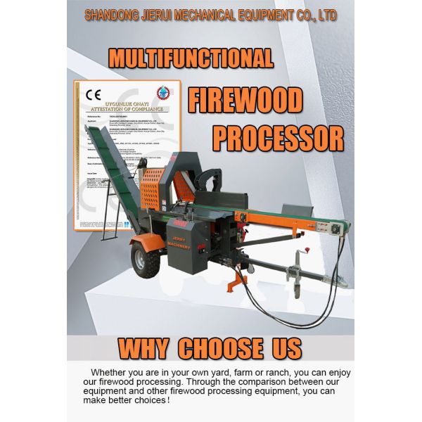 Wood Shredder Cutting Wood Branch Woodworking with JieRui Wood Processor